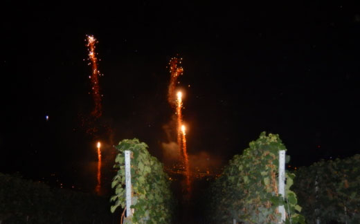 Feuerwerk 125 Jahre Bugholzhofturm 